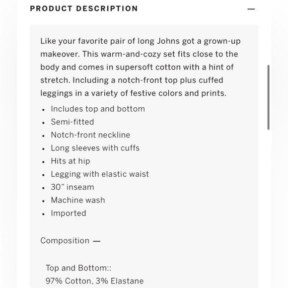 VICTORIA'S SECRET Thermal Long Pajama Set Red Black Plaid small - Picture 4 of 9